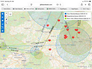 Anflug auf die Heide im weitesten Sinne