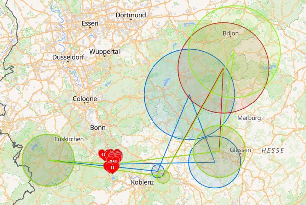 Im Pulk vor dem Abflug am 16. Mai 2026